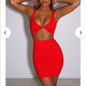 Babyboo Red Mini Dress